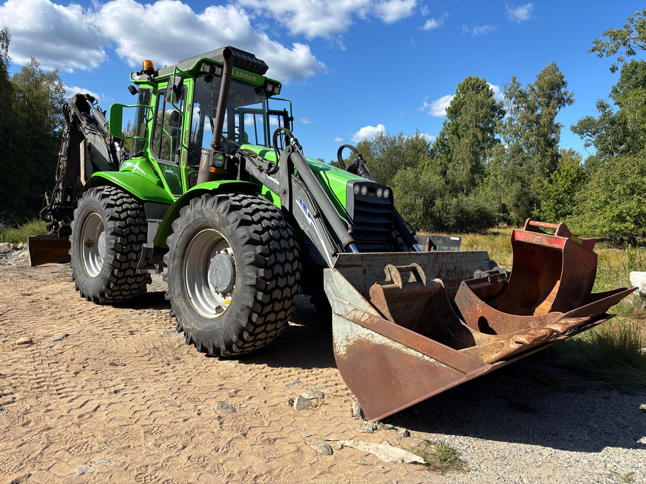 Lännen 860 C - Backhoe loader: picture 1 Lännen 860 C - Backhoe loader: picture 1