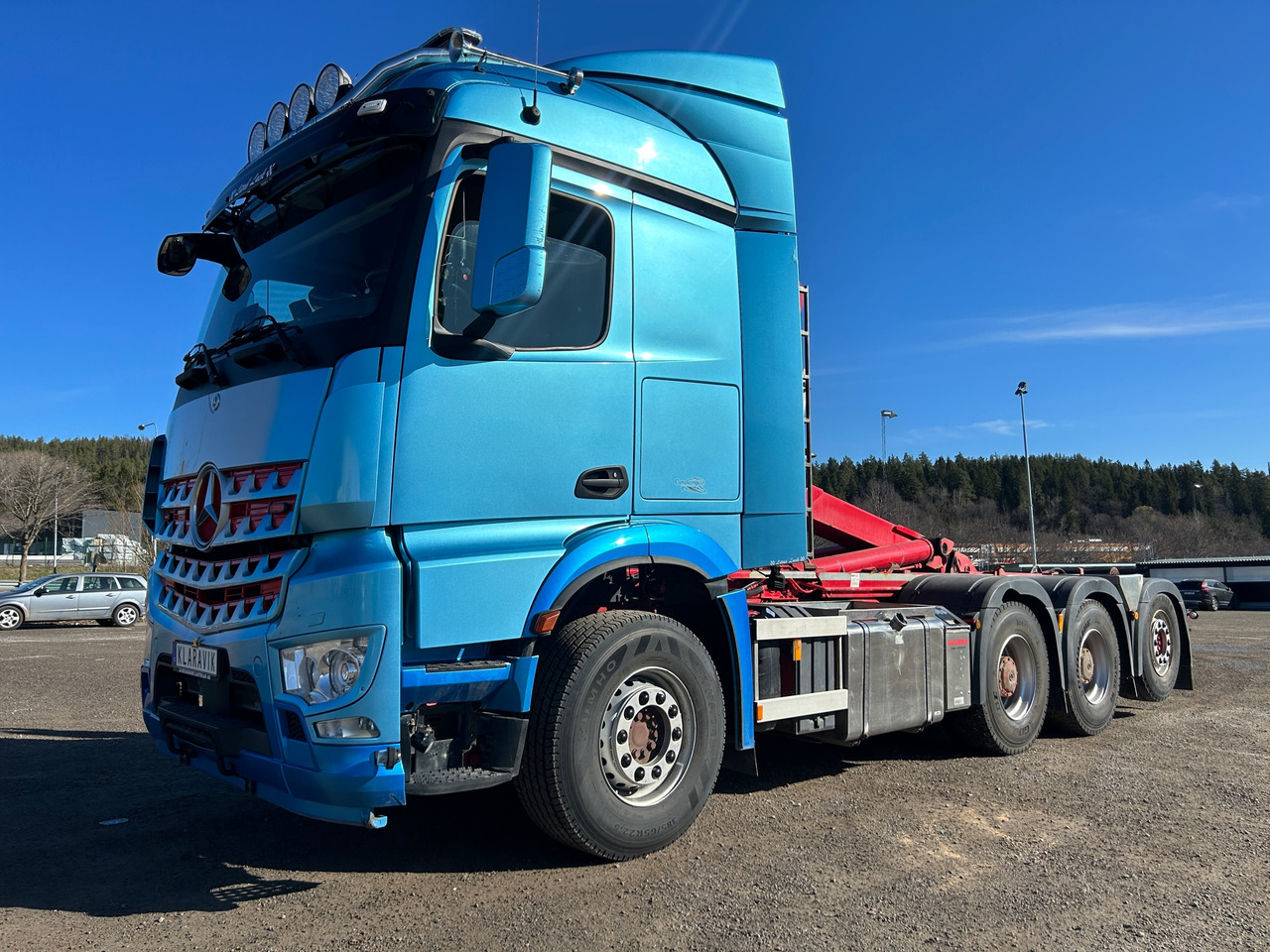 Mercedes-Benz Arocs 3253 - Hook lift truck: picture 1 Mercedes-Benz Arocs 3253 - Hook lift truck: picture 1