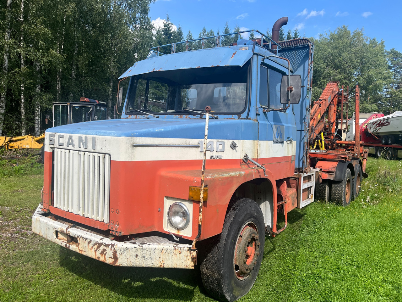 Scania 140 - Crane truck: picture 1 Scania 140 - Crane truck: picture 1