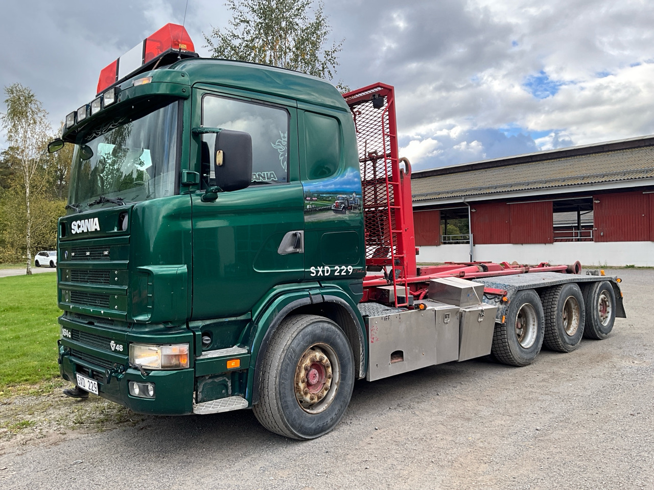 Scania 164G - Hook lift truck: picture 1 Scania 164G - Hook lift truck: picture 1