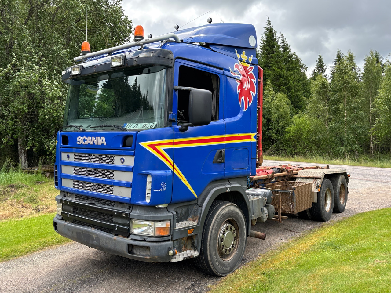 Scania 164g - Hook lift truck: picture 1 Scania 164g - Hook lift truck: picture 1