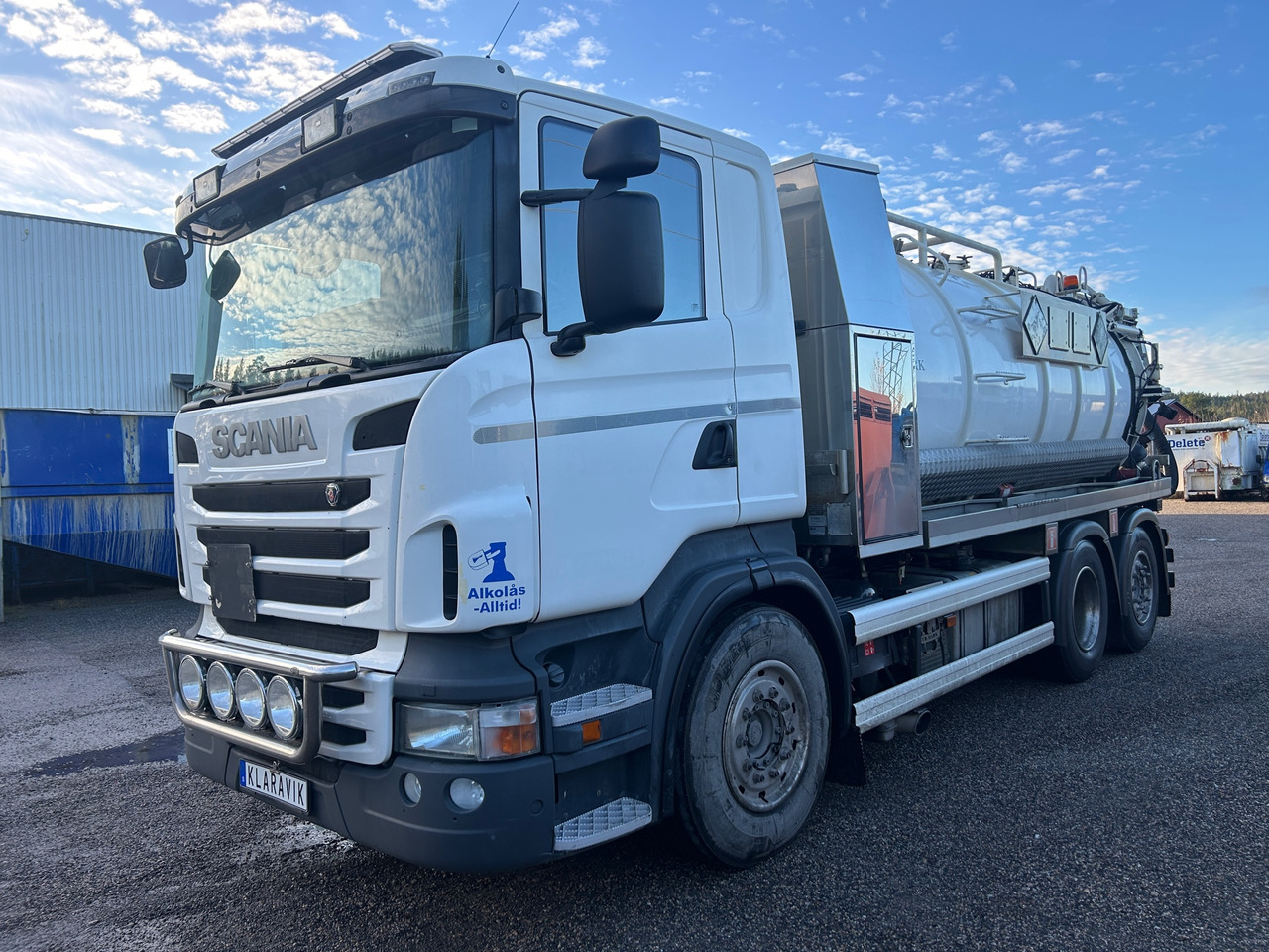 Scania R400 - Vacuum truck: picture 1 Scania R400 - Vacuum truck: picture 1