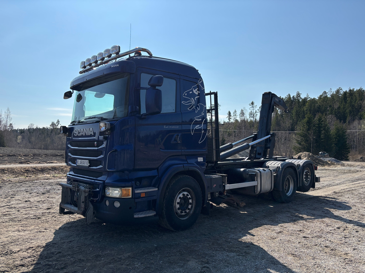 Scania R480 - Hook lift truck: picture 1 Scania R480 - Hook lift truck: picture 1