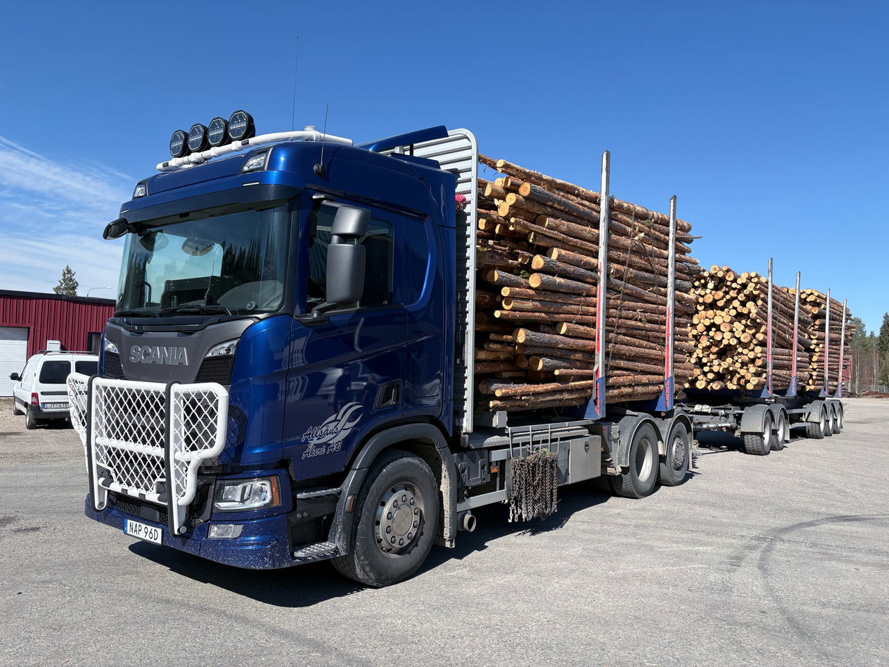Scania R500 - Timber truck: picture 1 Scania R500 - Timber truck: picture 1