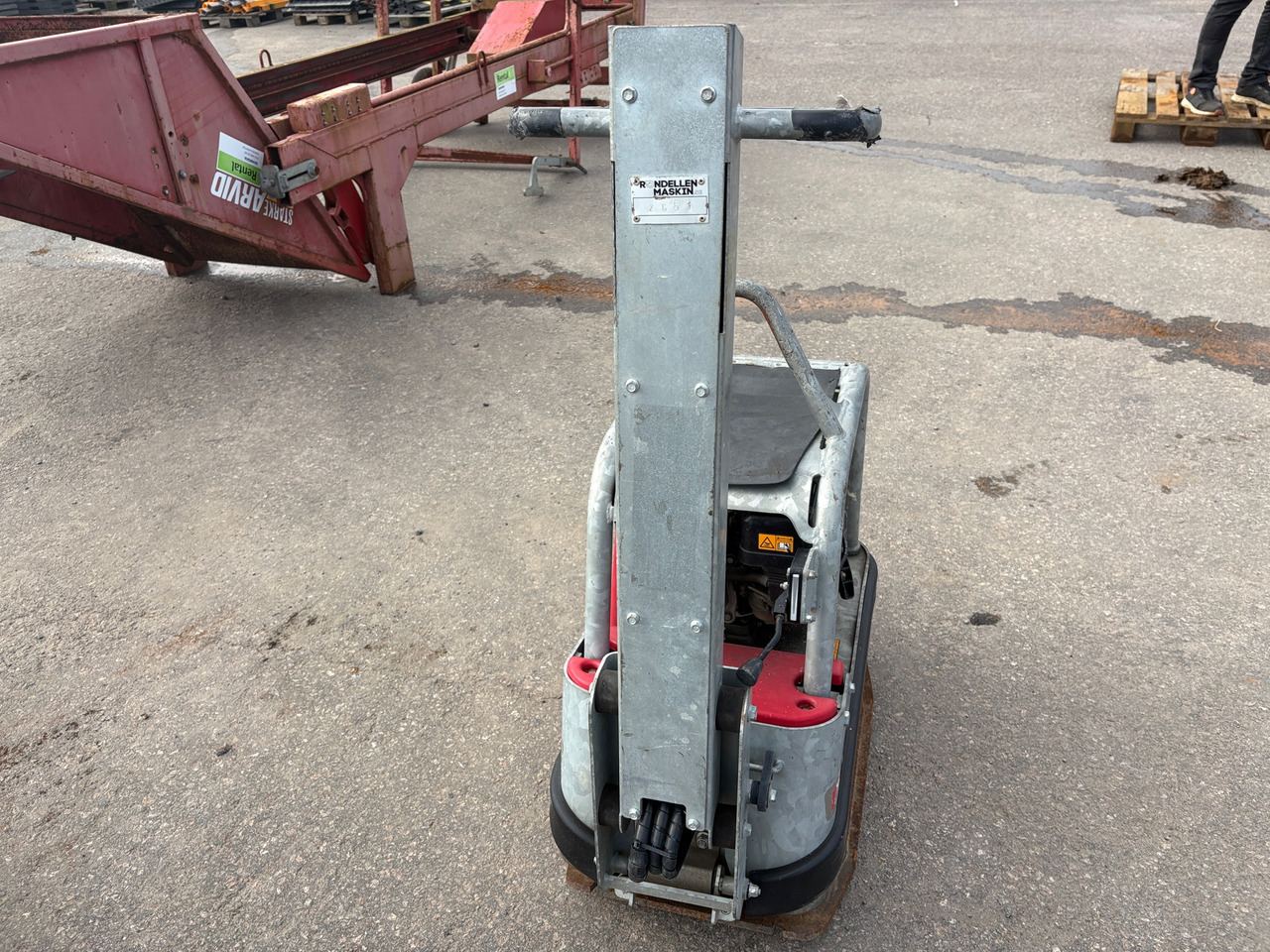 Swepac FB 160 - Vibratory plate: picture 1 Swepac FB 160 - Vibratory plate: picture 1