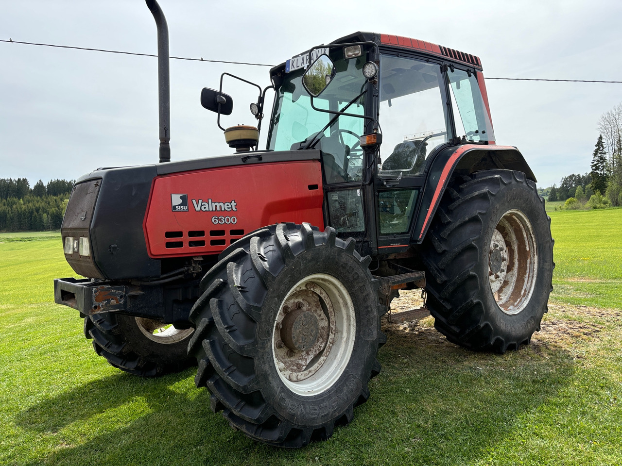 Valmet 6300 - Farm tractor: picture 1 Valmet 6300 - Farm tractor: picture 1