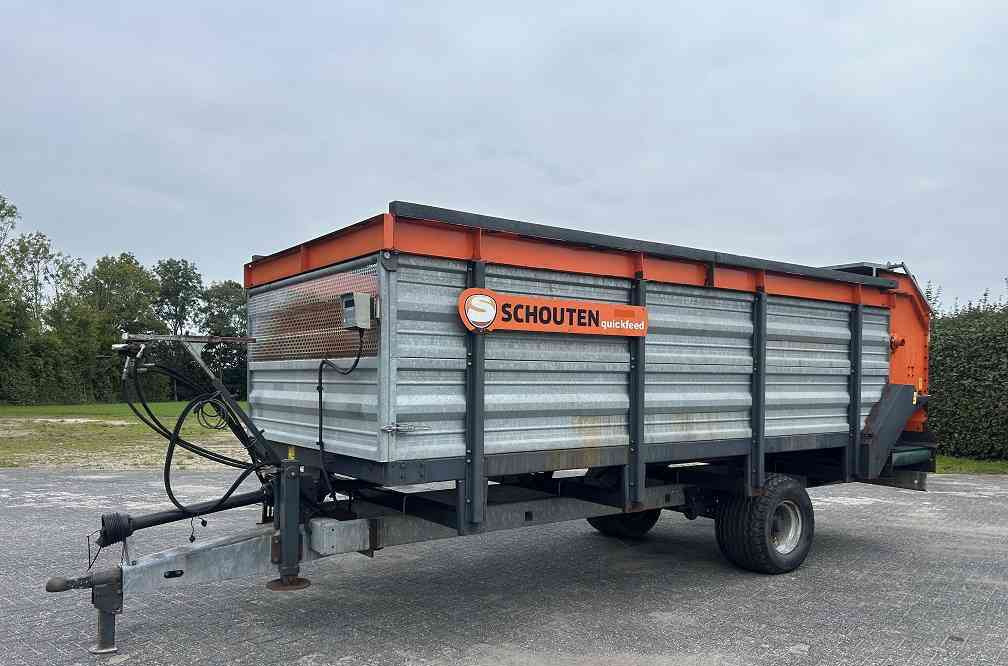Schouten VDW 210 A voerwagen, doseerwagen - Forage mixer wagon: picture 1 Schouten VDW 210 A voerwagen, doseerwagen - Forage mixer wagon: picture 1