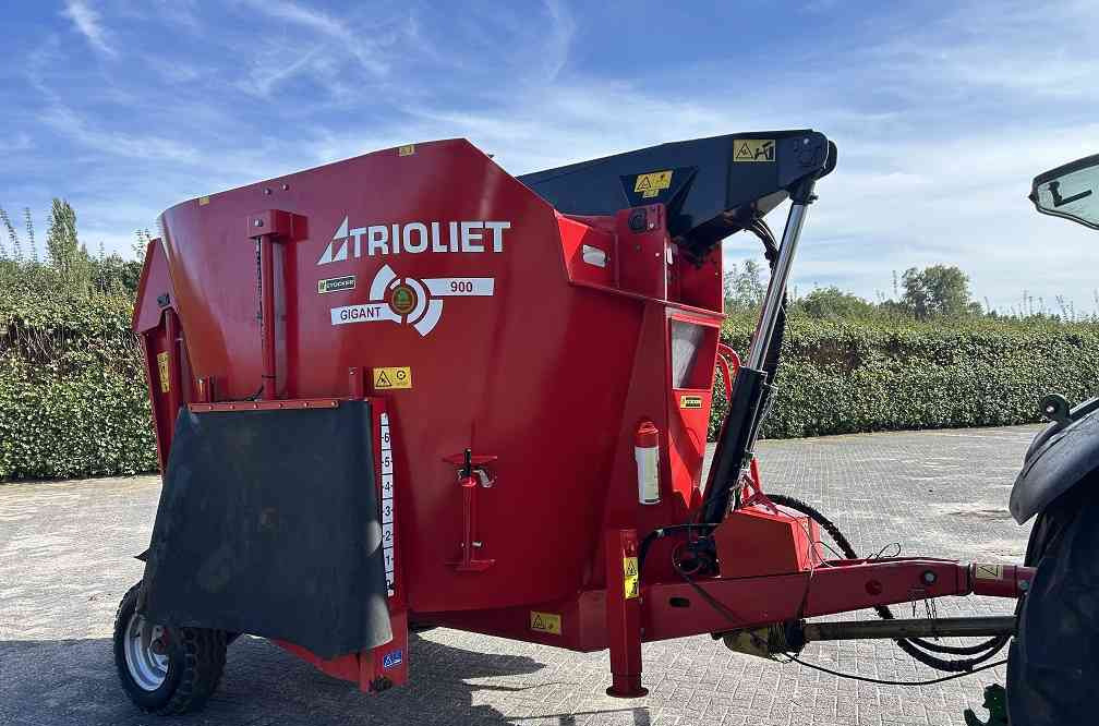 Trioliet gigant 900, Als nieuw! - Forage mixer wagon: picture 4 Trioliet gigant 900, Als nieuw! - Forage mixer wagon: picture 4