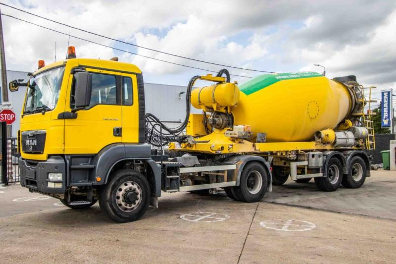 DE BUF BETON MIXER/MALAXEUR/MISCHER 10M3 - Concrete mixer semi-trailer: picture 3 DE BUF BETON MIXER/MALAXEUR/MISCHER 10M3 - Concrete mixer semi-trailer: picture 3