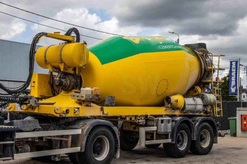 DE BUF BETON MIXER/MALAXEUR/MISCHER 10M3 - Concrete mixer semi-trailer: picture 5 DE BUF BETON MIXER/MALAXEUR/MISCHER 10M3 - Concrete mixer semi-trailer: picture 5