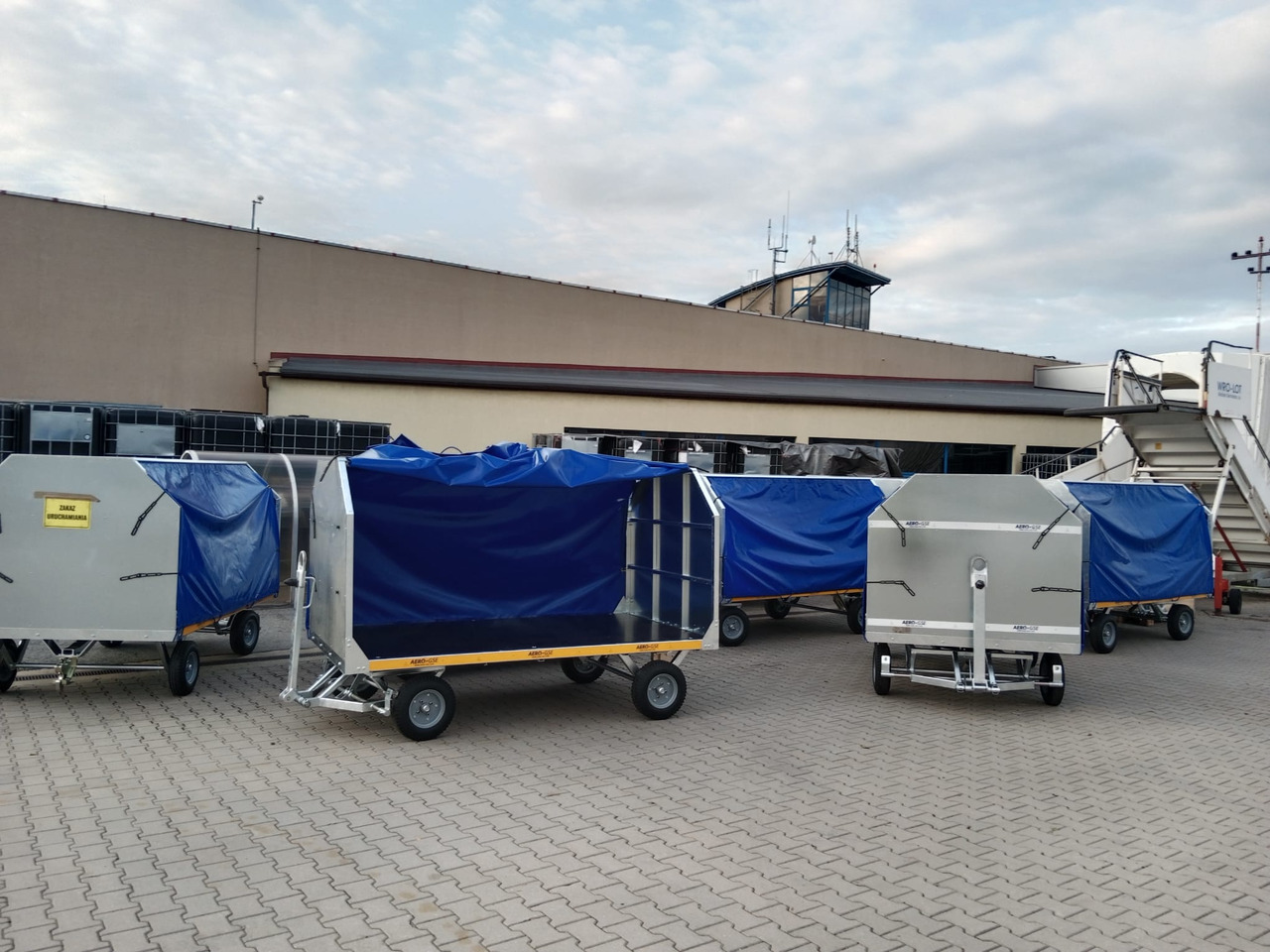 AERO-GSE BAGGAGE CART BC-ZW30-D2400 - Ground support equipment: picture 2 AERO-GSE BAGGAGE CART BC-ZW30-D2400 - Ground support equipment: picture 2