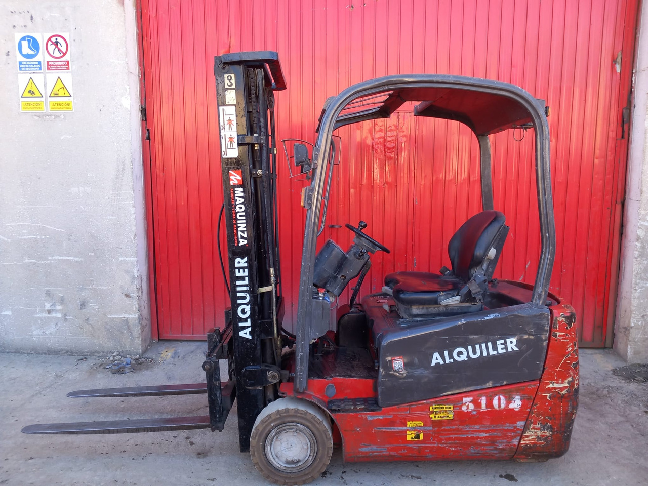 MANITOU ME318 48V - Electric forklift: picture 3 MANITOU ME318 48V - Electric forklift: picture 3