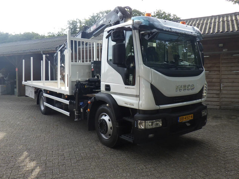 Iveco EuroCargo 140 140-250 / 6 cilinder / Manual /Bladgeveerd / Hiab X-HIDUO 158 Radiografisch / Drilling / Winch - Crane truck: picture 2 Iveco EuroCargo 140 140-250 / 6 cilinder / Manual /Bladgeveerd / Hiab X-HIDUO 158 Radiografisch / Drilling / Winch - Crane truck: picture 2