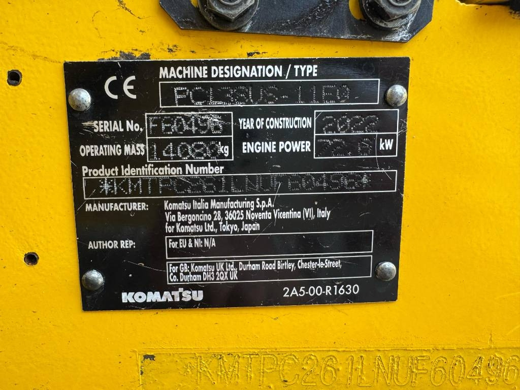 Komatsu PC 138 USLC-11 - Crawler excavator: picture 5 Komatsu PC 138 USLC-11 - Crawler excavator: picture 5