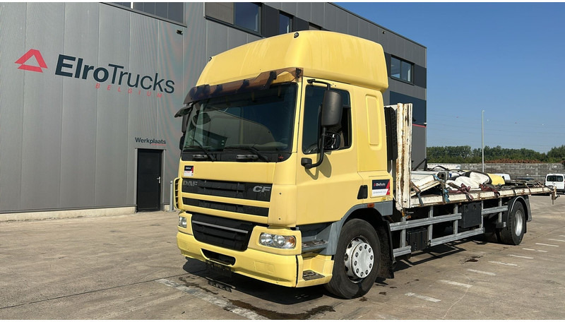 DAF 75 CF 310 (GOOD CONDITION / POSSIBLE AS BOX WITH CURTAIN / BONNE ETAT) - Dropside/ Flatbed truck: picture 1 DAF 75 CF 310 (GOOD CONDITION / POSSIBLE AS BOX WITH CURTAIN / BONNE ETAT) - Dropside/ Flatbed truck: picture 1