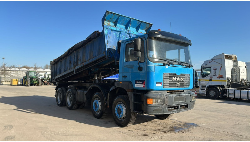 MAN 35.364 (STEEL SUSP. / 6 CYLINDER / BIG AXLE / EURO 2 / MEILLER TIPPER) - Tipper: picture 2 MAN 35.364 (STEEL SUSP. / 6 CYLINDER / BIG AXLE / EURO 2 / MEILLER TIPPER) - Tipper: picture 2