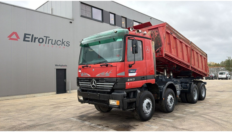 Mercedes-Benz Actros 4143 (GRAND PONT / BOITE MANUELLE / LAMES / 8X4 / STEEL SUSP.) - Tipper: picture 1 Mercedes-Benz Actros 4143 (GRAND PONT / BOITE MANUELLE / LAMES / 8X4 / STEEL SUSP.) - Tipper: picture 1