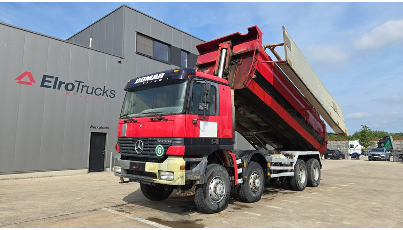 Mercedes-Benz Actros 4148 (8X8 / EPS / LAMES / GRAND PONT / V8 / COUVERTURE BENNE / GRAND BENNE !!!) - Tipper: picture 4 Mercedes-Benz Actros 4148 (8X8 / EPS / LAMES / GRAND PONT / V8 / COUVERTURE BENNE / GRAND BENNE !!!) - Tipper: picture 4