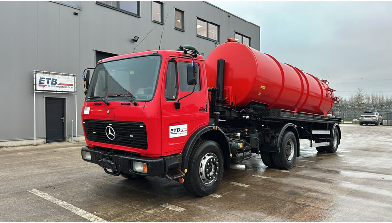 Mercedes-Benz SK 1628 (HYDROCUREUR / VACUUM / LAMES / TRES PROPRE / V8) - Vacuum truck: picture 1 Mercedes-Benz SK 1628 (HYDROCUREUR / VACUUM / LAMES / TRES PROPRE / V8) - Vacuum truck: picture 1