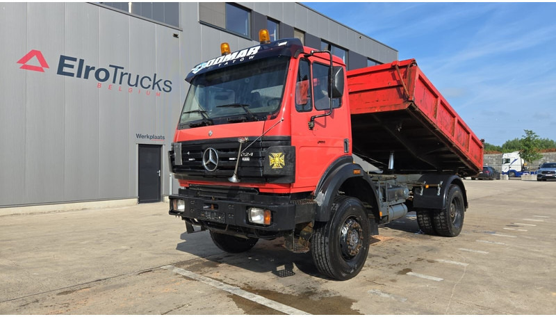 Mercedes-Benz SK 1824 (4X4 / V6 / BOITE MANUELLE / LAMES / GRAND PONT / STEEL SUSP.) - Tipper: picture 1 Mercedes-Benz SK 1824 (4X4 / V6 / BOITE MANUELLE / LAMES / GRAND PONT / STEEL SUSP.) - Tipper: picture 1