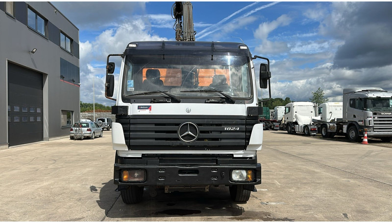 Mercedes-Benz SK 1824 (V6 / BIG AXLE / GRAND PONT / LAMES / STEEL / BOITE MANUELLE / HIAB 071 GRUE) - Tipper, Crane truck: picture 2 Mercedes-Benz SK 1824 (V6 / BIG AXLE / GRAND PONT / LAMES / STEEL / BOITE MANUELLE / HIAB 071 GRUE) - Tipper, Crane truck: picture 2