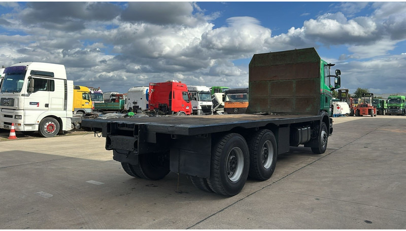 Scania 124 - 400 (POMPE MANUELLE / MANUAL PUMP / BIG HUB / GRAND PONT / LAMES / STEEL) - Dropside/ Flatbed truck: picture 4 Scania 124 - 400 (POMPE MANUELLE / MANUAL PUMP / BIG HUB / GRAND PONT / LAMES / STEEL) - Dropside/ Flatbed truck: picture 4