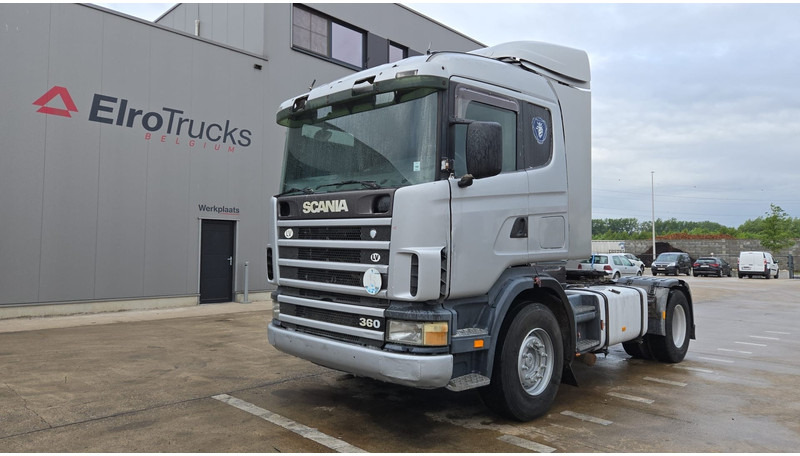 Scania 124 - 360 (POMPE MANUELLE / MANUAL PUMP / BOITE MANUELLE / MANUAL GEARBOX / AIRCO) - Tractor unit: picture 1 Scania 124 - 360 (POMPE MANUELLE / MANUAL PUMP / BOITE MANUELLE / MANUAL GEARBOX / AIRCO) - Tractor unit: picture 1