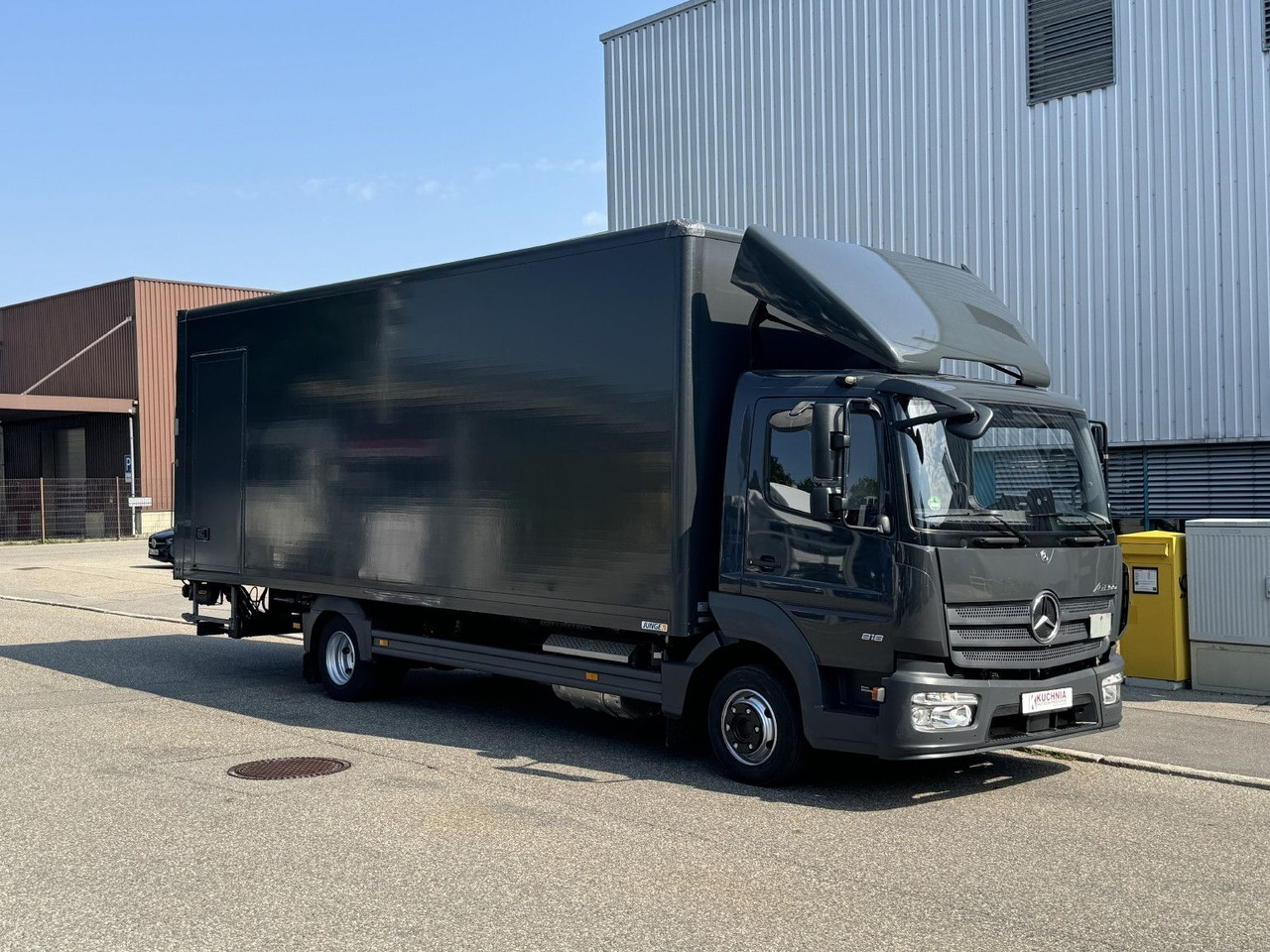 Mercedes-Benz Atego 818L Koffer 7,3m LBW Klima Automatik - Box van: picture 3 Mercedes-Benz Atego 818L Koffer 7,3m LBW Klima Automatik - Box van: picture 3