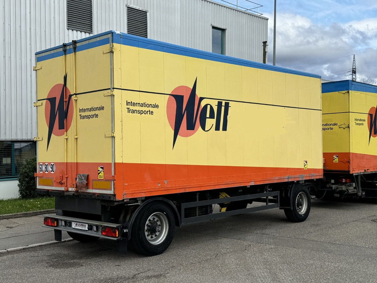 Genkopf 14t Alu-Möbelkoffer 7,1m BPW Luft ZS - Closed box trailer: picture 5 Genkopf 14t Alu-Möbelkoffer 7,1m BPW Luft ZS - Closed box trailer: picture 5