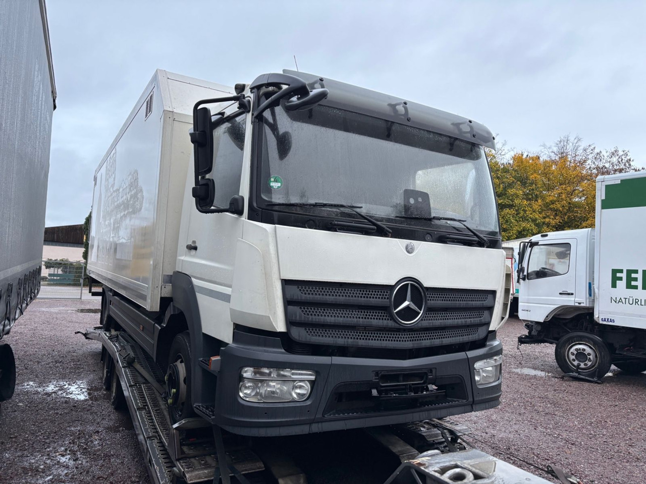 Mercedes-Benz Atego III 1223L, Klima, LBW, Turbolader defekt - Box truck: picture 4 Mercedes-Benz Atego III 1223L, Klima, LBW, Turbolader defekt - Box truck: picture 4