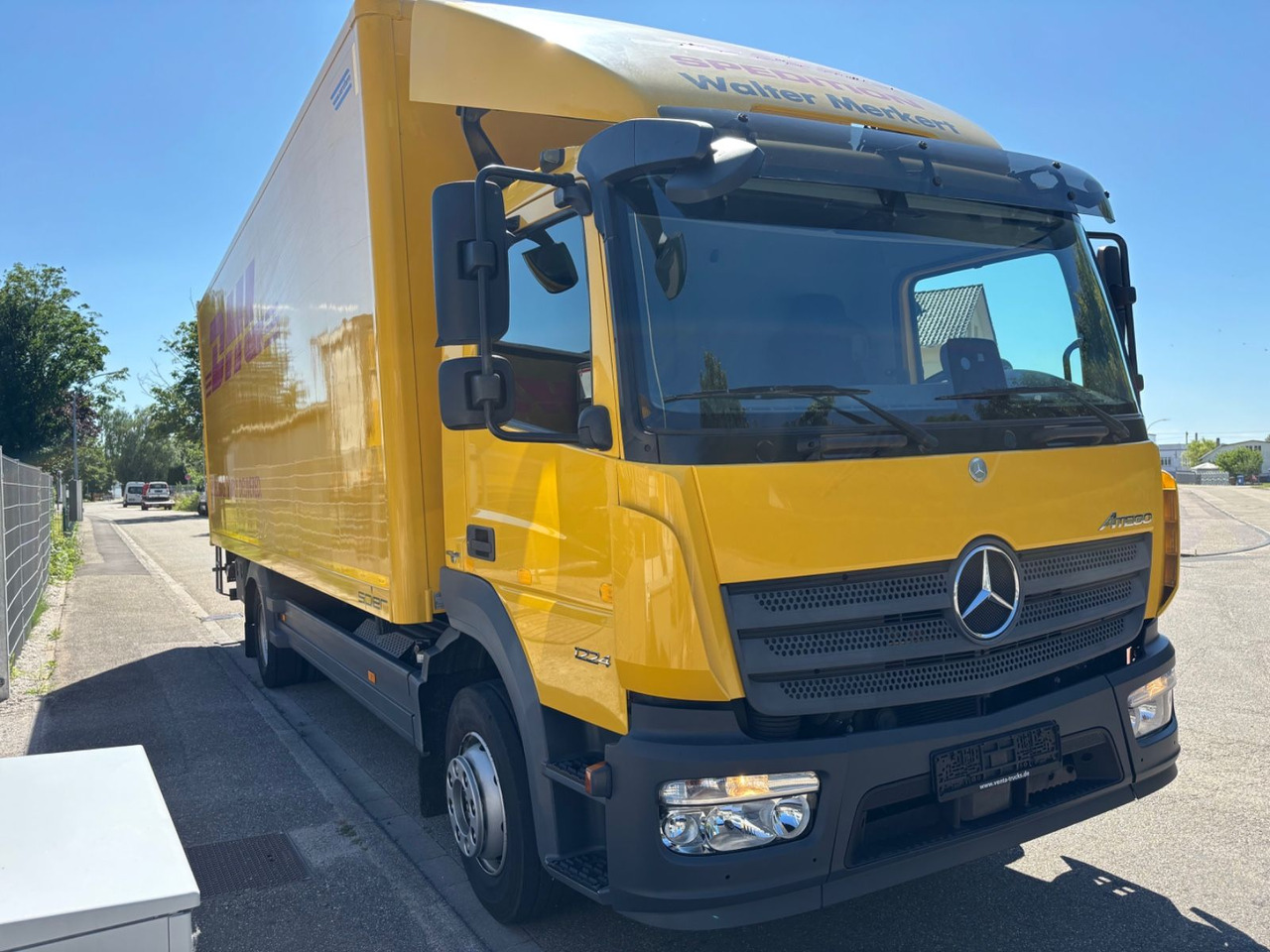 Mercedes-Benz Atego III 1224L, Euro-6, Klima, LBW - Box truck: picture 3 Mercedes-Benz Atego III 1224L, Euro-6, Klima, LBW - Box truck: picture 3