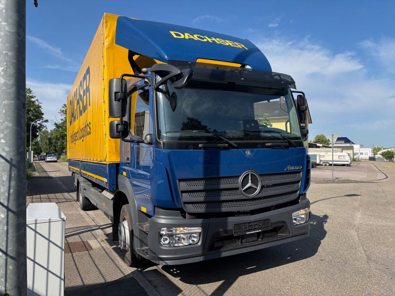 Mercedes-Benz Atego III 1224L, Euro-6, Klima, LBW, R-Kamera - Curtainsider truck: picture 3 Mercedes-Benz Atego III 1224L, Euro-6, Klima, LBW, R-Kamera - Curtainsider truck: picture 3