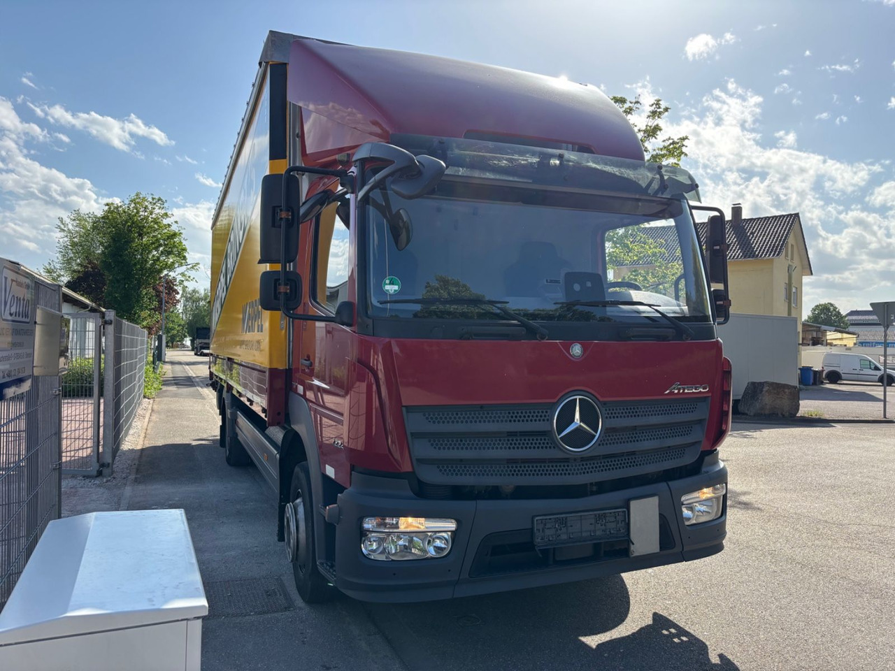 Mercedes-Benz Atego III 1224L, Euro-6, Klima, LBW, Schiebeplan - Curtainsider truck: picture 3 Mercedes-Benz Atego III 1224L, Euro-6, Klima, LBW, Schiebeplan - Curtainsider truck: picture 3