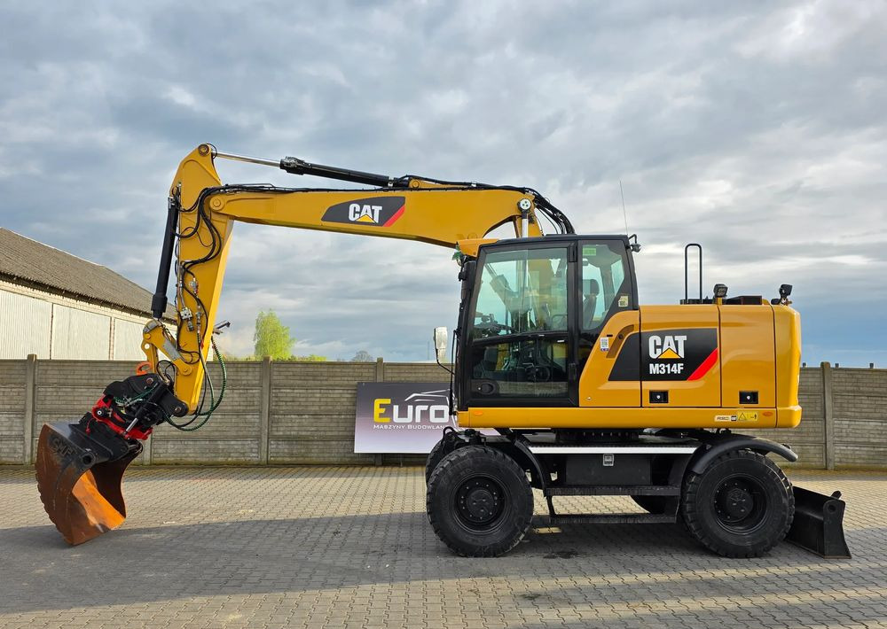 Caterpillar M314F, 2016 ROK, GŁOWICA ROTOTILT, 4400 MTH - Wheel excavator: picture 3 Caterpillar M314F, 2016 ROK, GŁOWICA ROTOTILT, 4400 MTH - Wheel excavator: picture 3