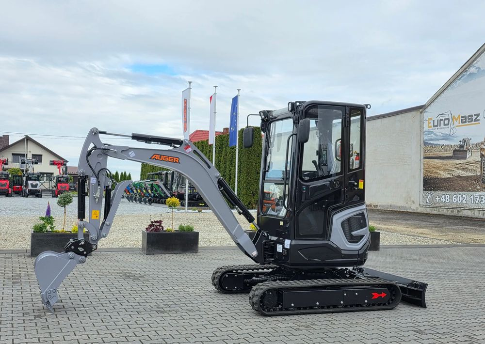 Inny NOWA Minikoparka AUGER 25, WAGA 2100 KG, SILNIK KUBOTA - Mini excavator: picture 2 Inny NOWA Minikoparka AUGER 25, WAGA 2100 KG, SILNIK KUBOTA - Mini excavator: picture 2