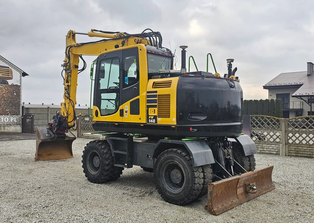 Komatsu PW 148-10, 2016 ROK, SYSTEM LEICA 3D - Wheel excavator: picture 3 Komatsu PW 148-10, 2016 ROK, SYSTEM LEICA 3D - Wheel excavator: picture 3
