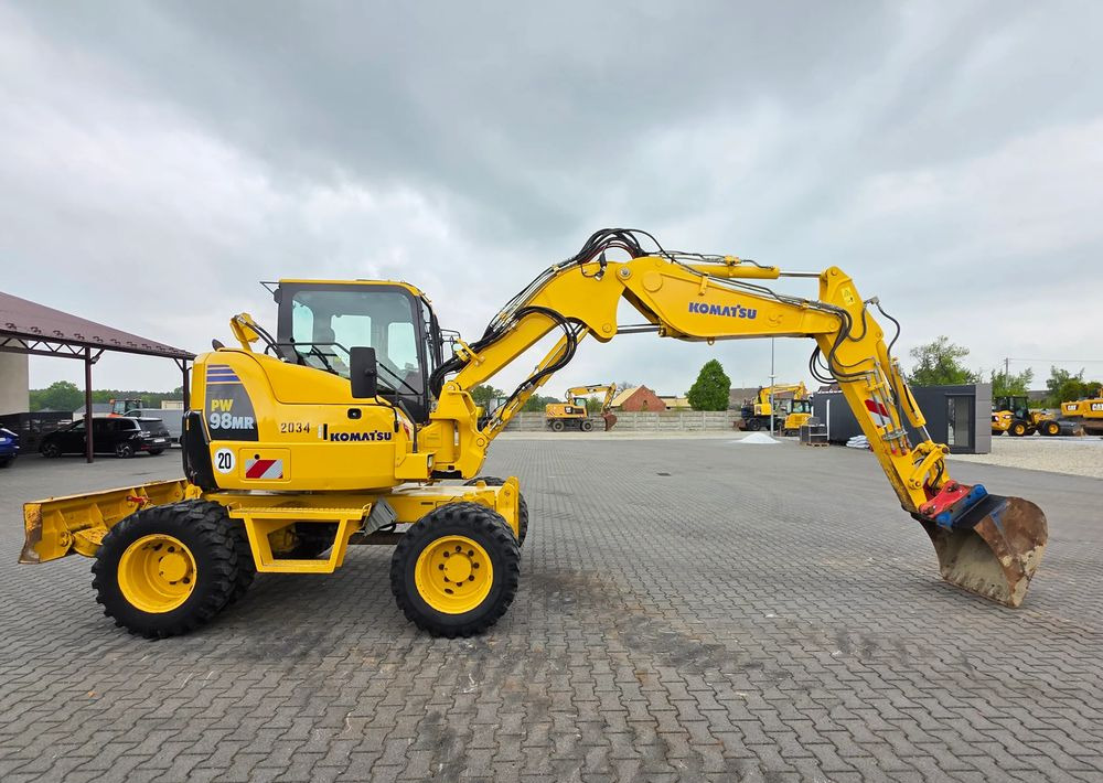 Komatsu PW 98MR-8, 2017 ROK, 5200 MTH, BEZ DPF i ADBLUE - Wheel excavator: picture 5 Komatsu PW 98MR-8, 2017 ROK, 5200 MTH, BEZ DPF i ADBLUE - Wheel excavator: picture 5