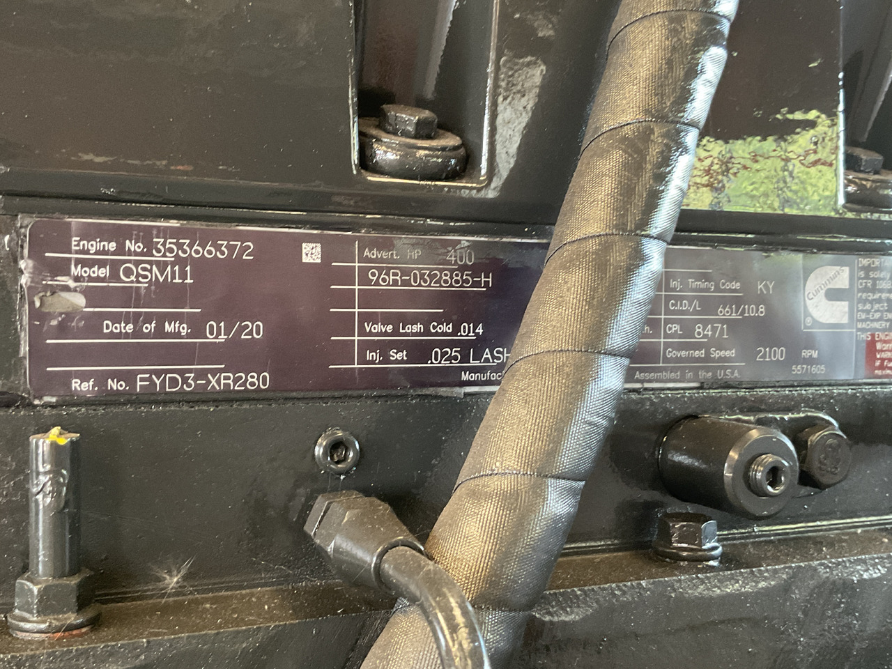 Cummins QSM11, brand new diesel engine. CPL 8471 - Engine: picture 5 Cummins QSM11, brand new diesel engine. CPL 8471 - Engine: picture 5