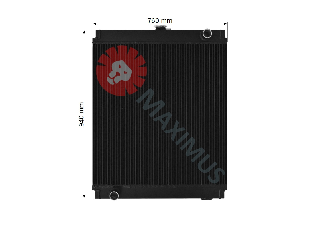 CATERPILLAR 318C 319C 320C 320CFM - Radiator for Crawler excavator: picture 2 CATERPILLAR 318C 319C 320C 320CFM - Radiator for Crawler excavator: picture 2