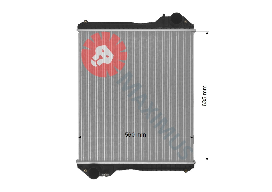 CATERPILLAR CASE NEW HOLLAND 416E , 422E , 428E , 430E , 432E , 434E , 442E , 444E , CVX , CVT - Radiator for Backhoe loader: picture 2 CATERPILLAR CASE NEW HOLLAND 416E , 422E , 428E , 430E , 432E , 434E , 442E , 444E , CVX , CVT - Radiator for Backhoe loader: picture 2