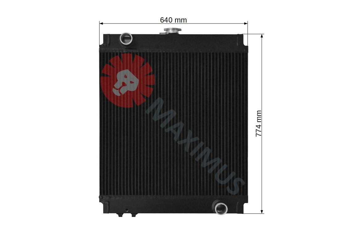 CATERPILLAR M315C , M316C , M318C , M322C - Radiator for Excavator: picture 2 CATERPILLAR M315C , M316C , M318C , M322C - Radiator for Excavator: picture 2