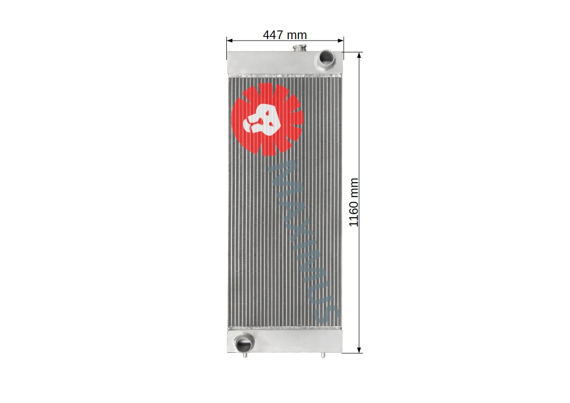 KOMATSU WA380-6 - Radiator for Loader: picture 3 KOMATSU WA380-6 - Radiator for Loader: picture 3