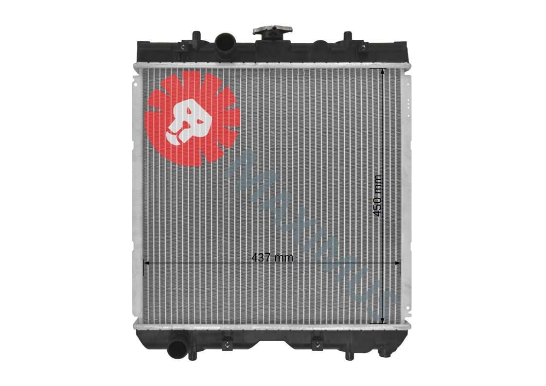 KUBOTA L3240 - Radiator for Compact tractor: picture 2 KUBOTA L3240 - Radiator for Compact tractor: picture 2