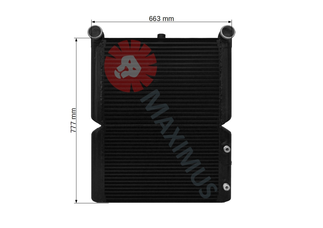 NEW HOLLAND 8670 , 8670A , 8770 , 8770A , 8870 , 8870A , G170 , G190 , G210 , G240 - Radiator for Farm tractor: picture 3 NEW HOLLAND 8670 , 8670A , 8770 , 8770A , 8870 , 8870A , G170 , G190 , G210 , G240 - Radiator for Farm tractor: picture 3