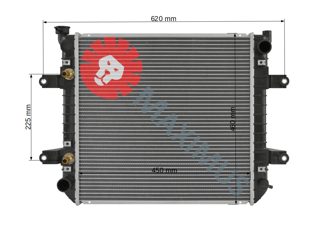 NISSAN FORKLIFT - Radiator: picture 3 NISSAN FORKLIFT - Radiator: picture 3