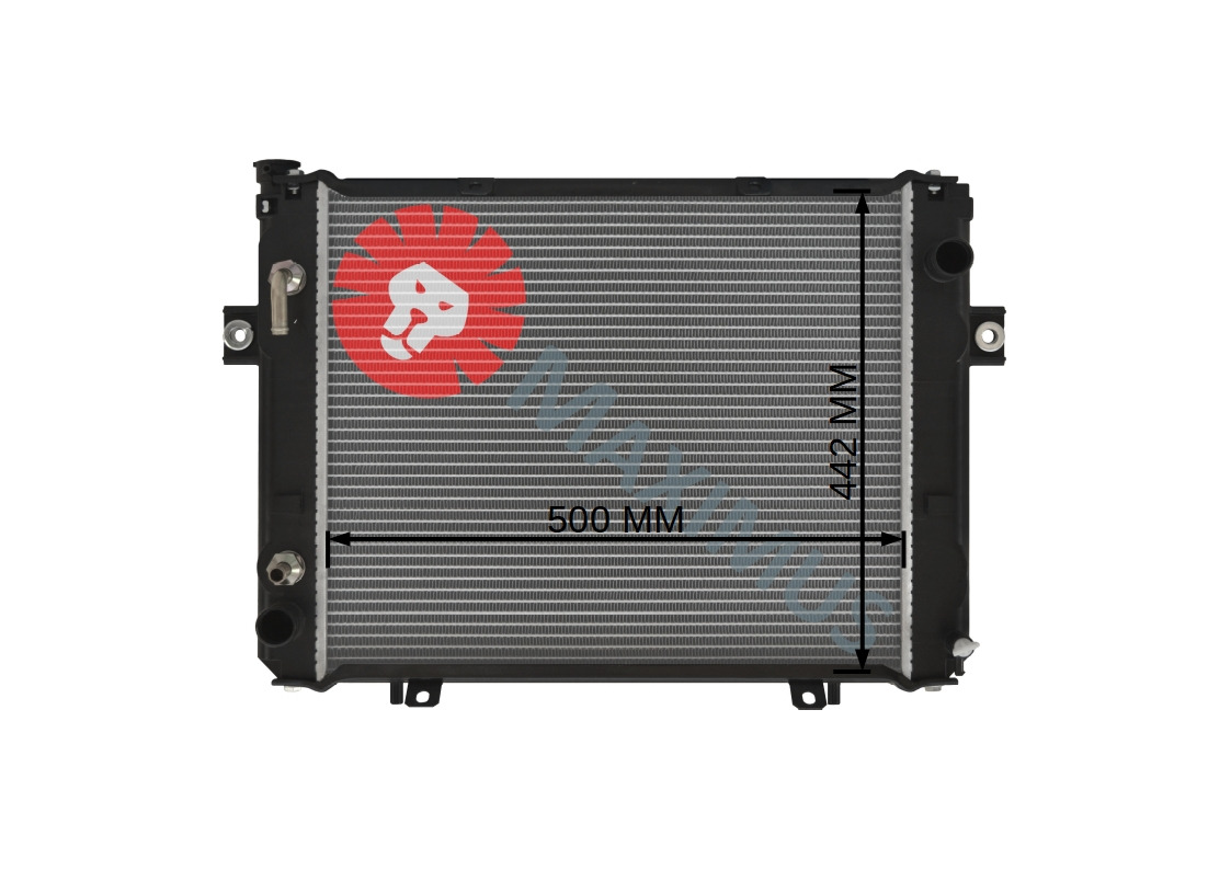 TOYOTA 6GF20 - Radiator for Forklift: picture 2 TOYOTA 6GF20 - Radiator for Forklift: picture 2