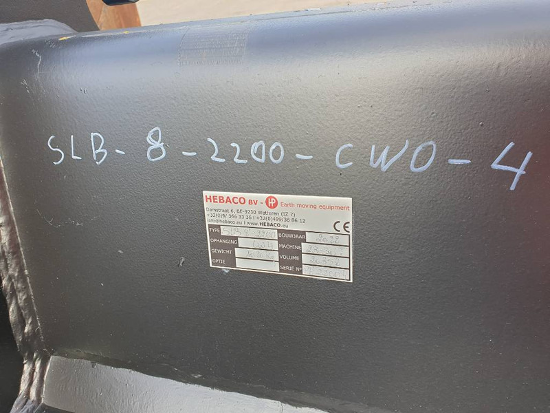 Hebaco Excavator ditch clean bucket CW40 - Bucket for Construction machinery: picture 5 Hebaco Excavator ditch clean bucket CW40 - Bucket for Construction machinery: picture 5