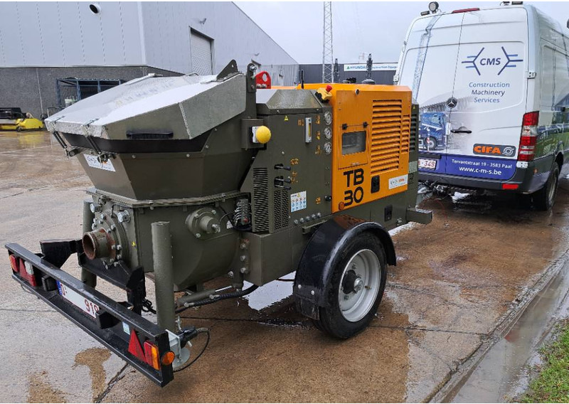 Turbosol TB30/T - Concrete pump truck: picture 4 Turbosol TB30/T - Concrete pump truck: picture 4