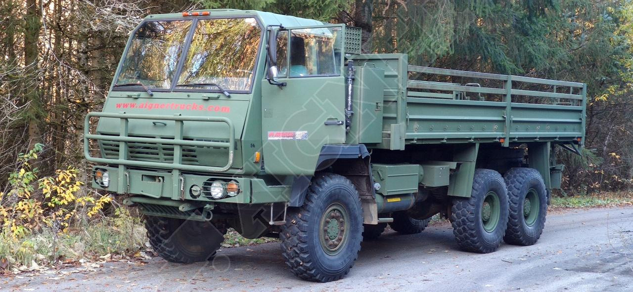 Steyr 1491 10t 6×6 - Dropside/ Flatbed truck: picture 2 Steyr 1491 10t 6×6 - Dropside/ Flatbed truck: picture 2
