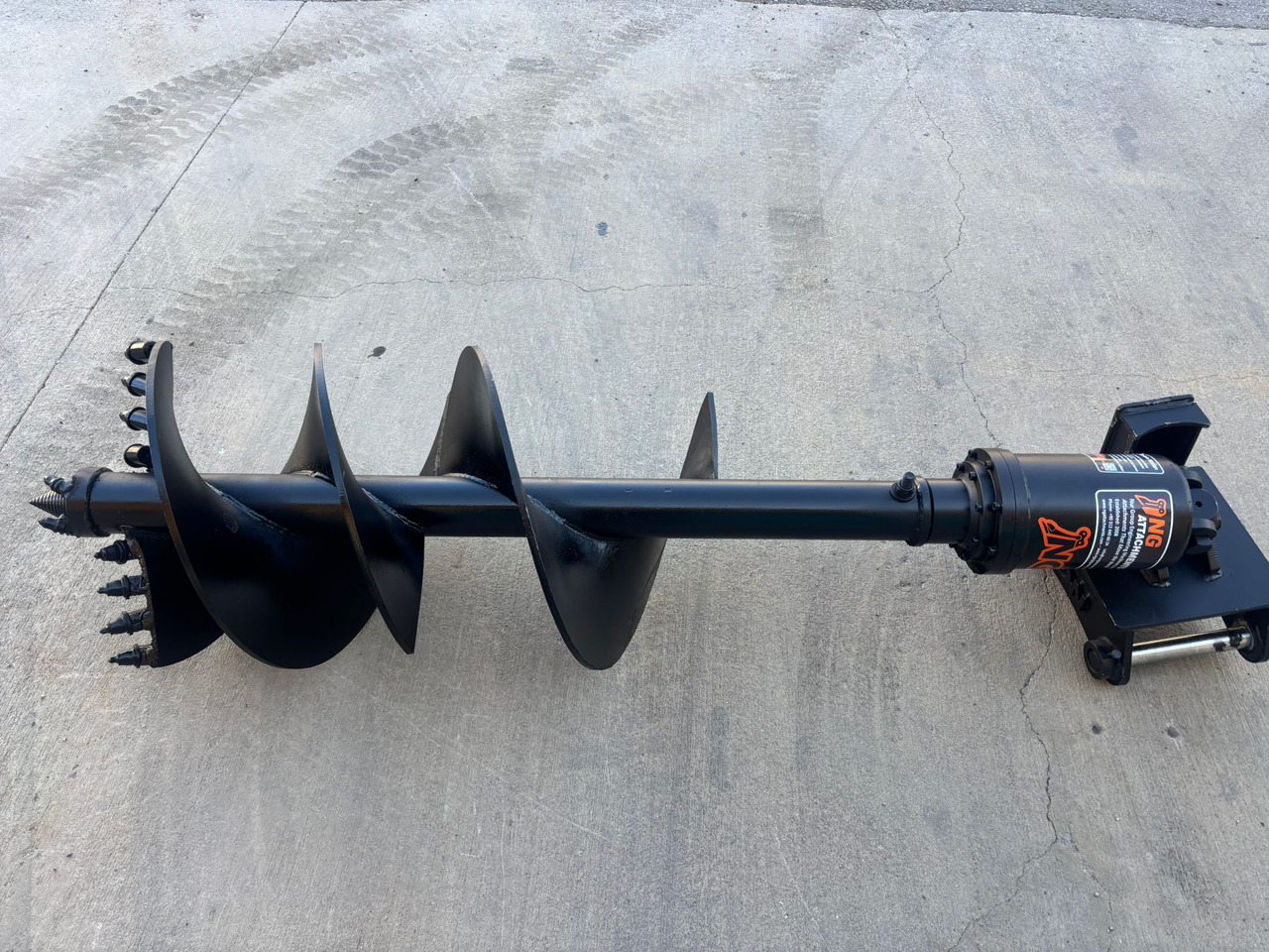 HYDRAULIC AUGER ATTACHMENT - Auger for Excavator: picture 5 HYDRAULIC AUGER ATTACHMENT - Auger for Excavator: picture 5